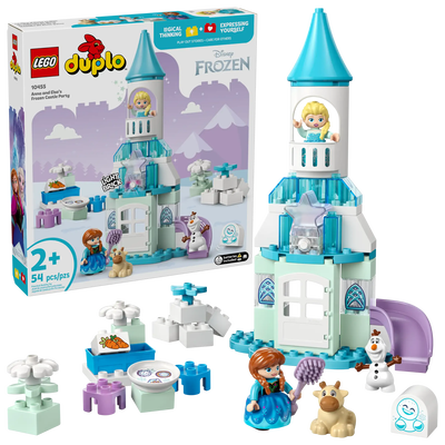 Lego duplo 10455 anna and elsa's frozen castle party, , medium