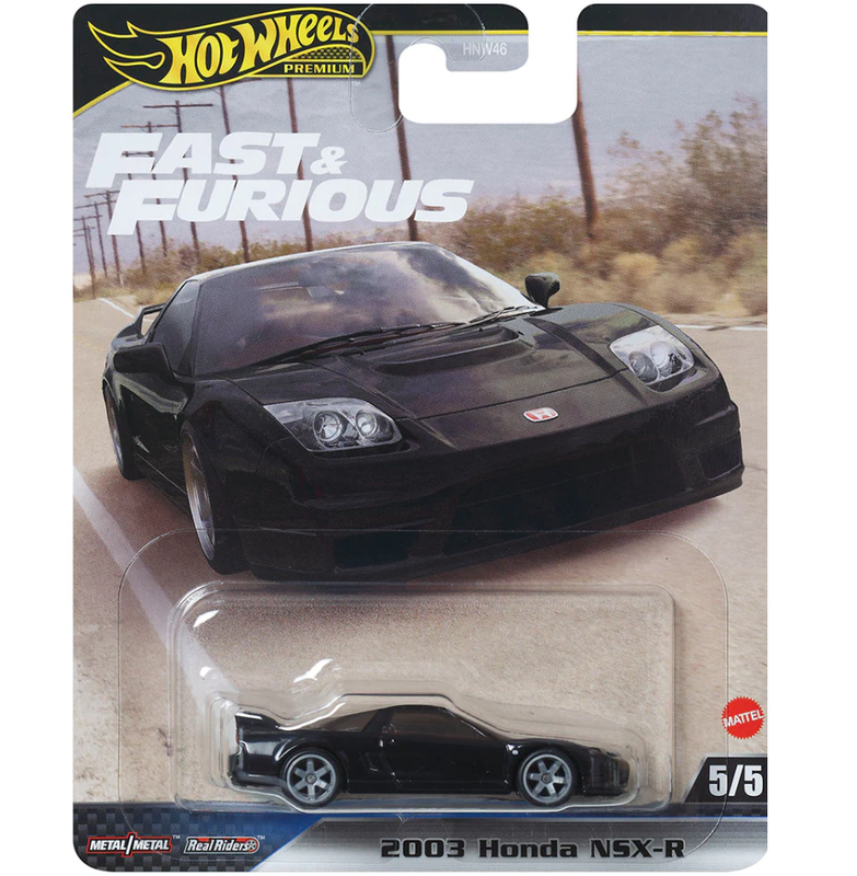 Hotwheels premium | fast & furious | 2003 honda nsx-r | hnw46, , medium-null