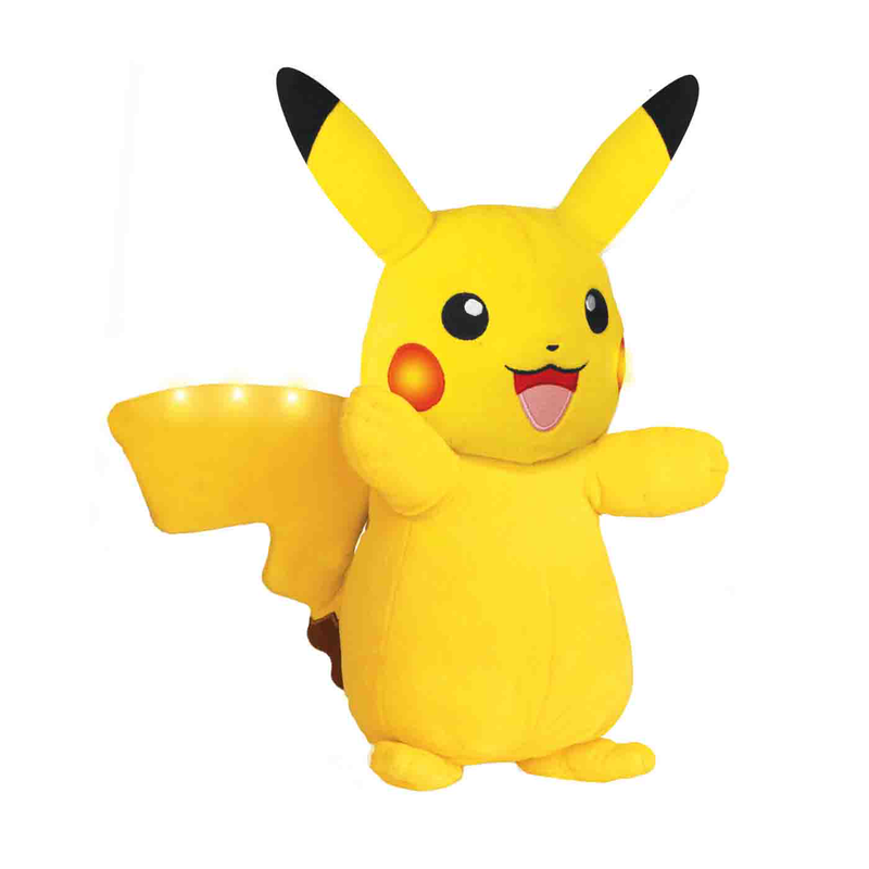 Product image: Pokemon power action pikachu plush 25cm, , medium-null