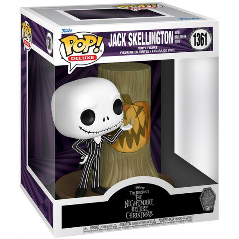 Product image: Pop funko! Disney deluxe: nightmare before christmas jack skellington figure, , medium-null