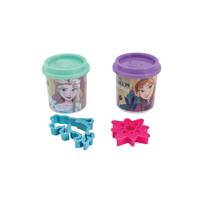 Product image: Dough disney frozen & marvel spiderman set of 2 dough pots, , medium-null