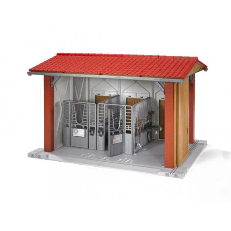 Bruder 62520 horse stable with figure and horse 4y+, , medium image number null