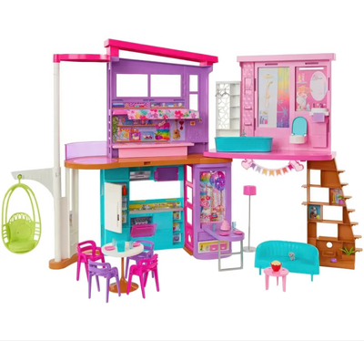 Barbie malibu vacation house playset, , medium
