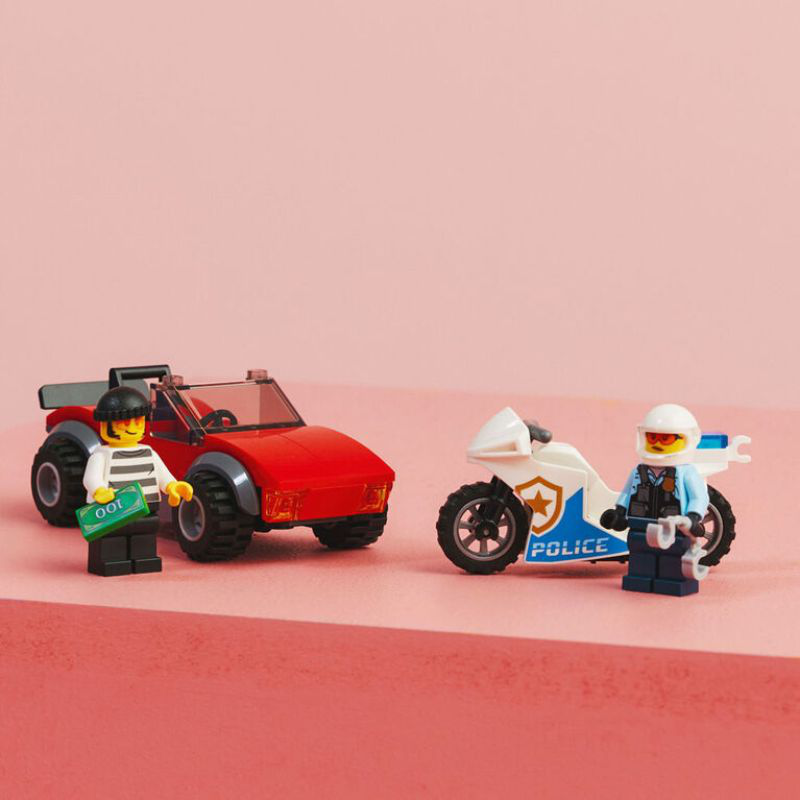 Product image: Lego 60392 city - police bike car chase, , medium-null