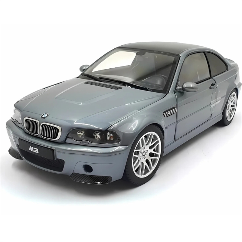 Norev 1/18 2003 bmw m3 csl e46, grey metallic, , medium-null