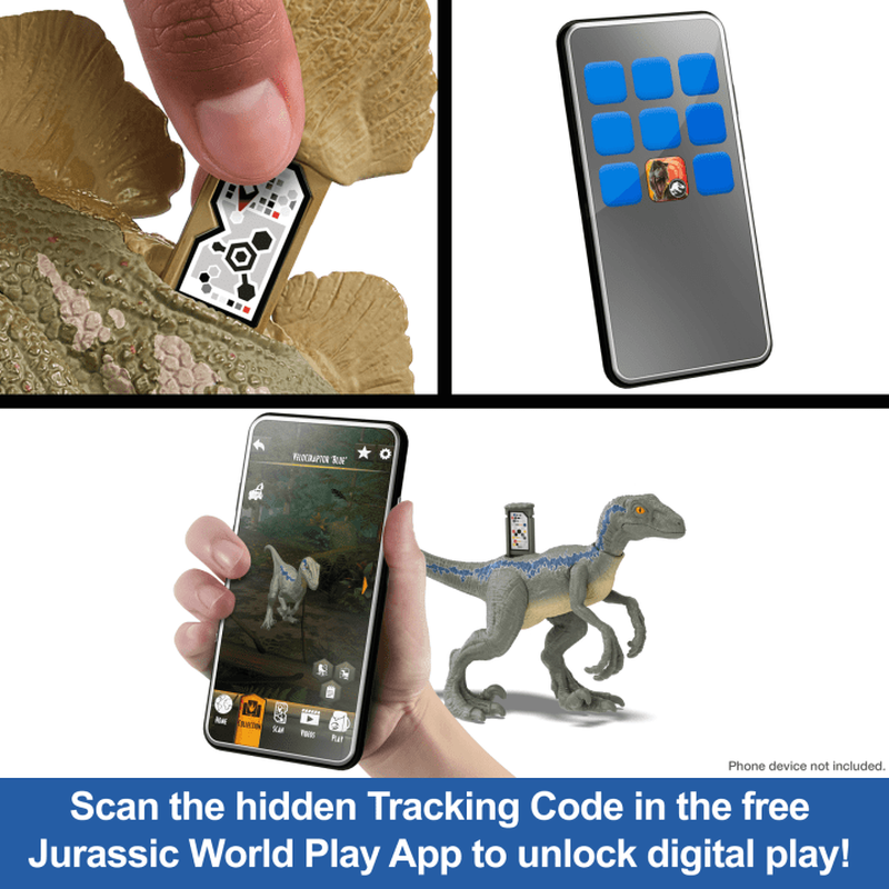 Product image: Jurassic world ruthless rampagin allosaurus dinosaur toy, , medium-null