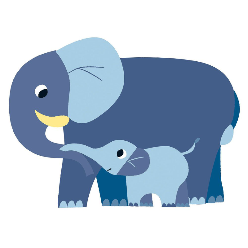Mama-child big stickers, , medium image number null