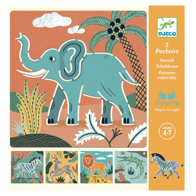 Djeco wild animals, , medium