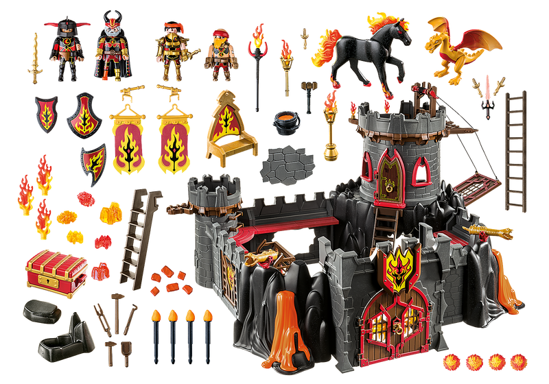 Playmobil burnham raiders fortress, , medium-null
