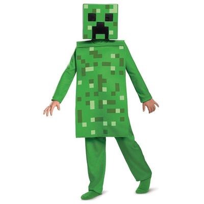 Costume minecraft creeper classic-4-6y, , medium