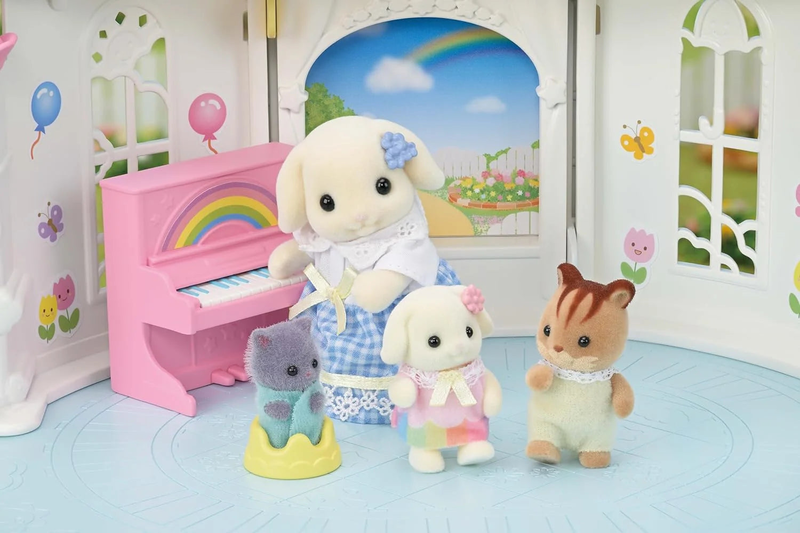 Sylvanian families sunny castle nursery play set, , medium image number null