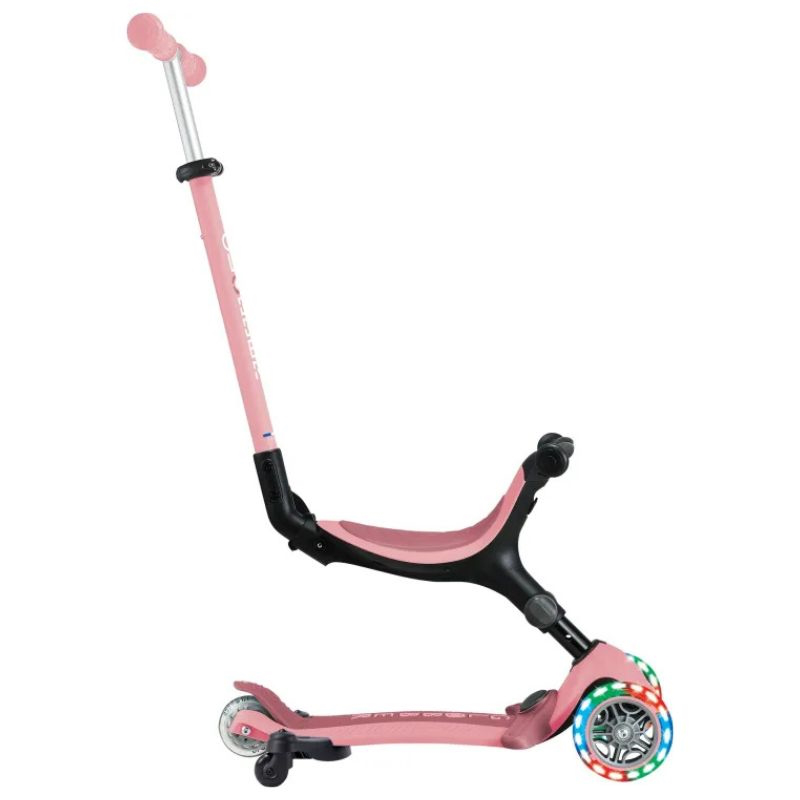 Globber scooter go.up active lights 360 pastel pink 749-310, , medium-null