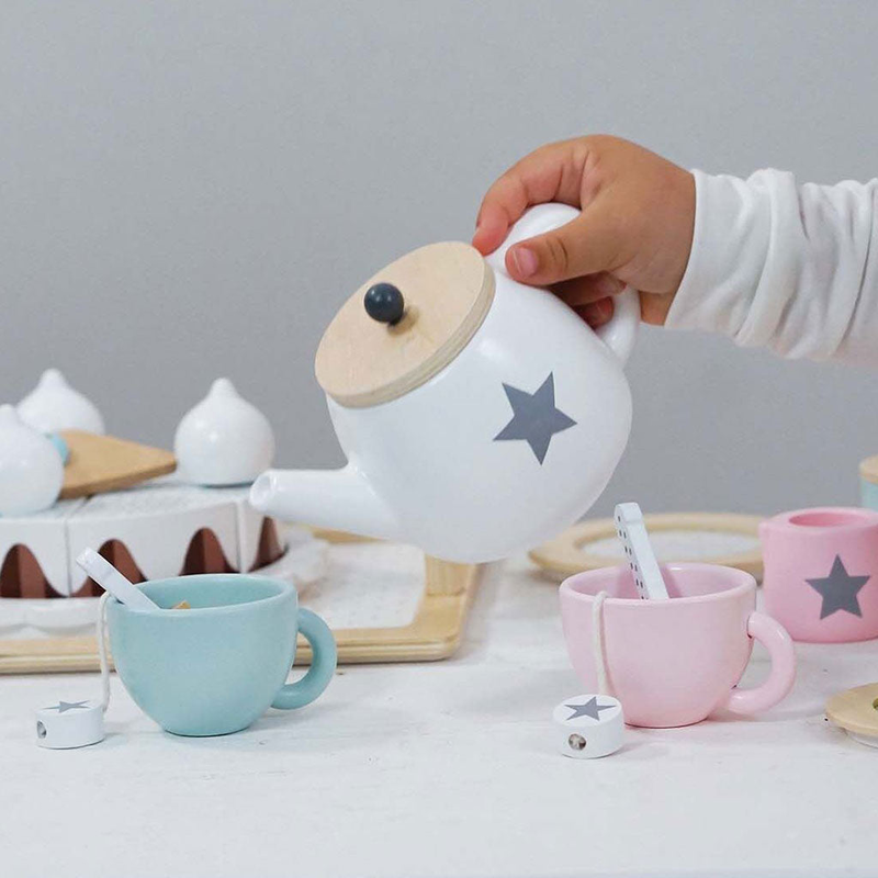 Wooden afternoon tea, , medium-null