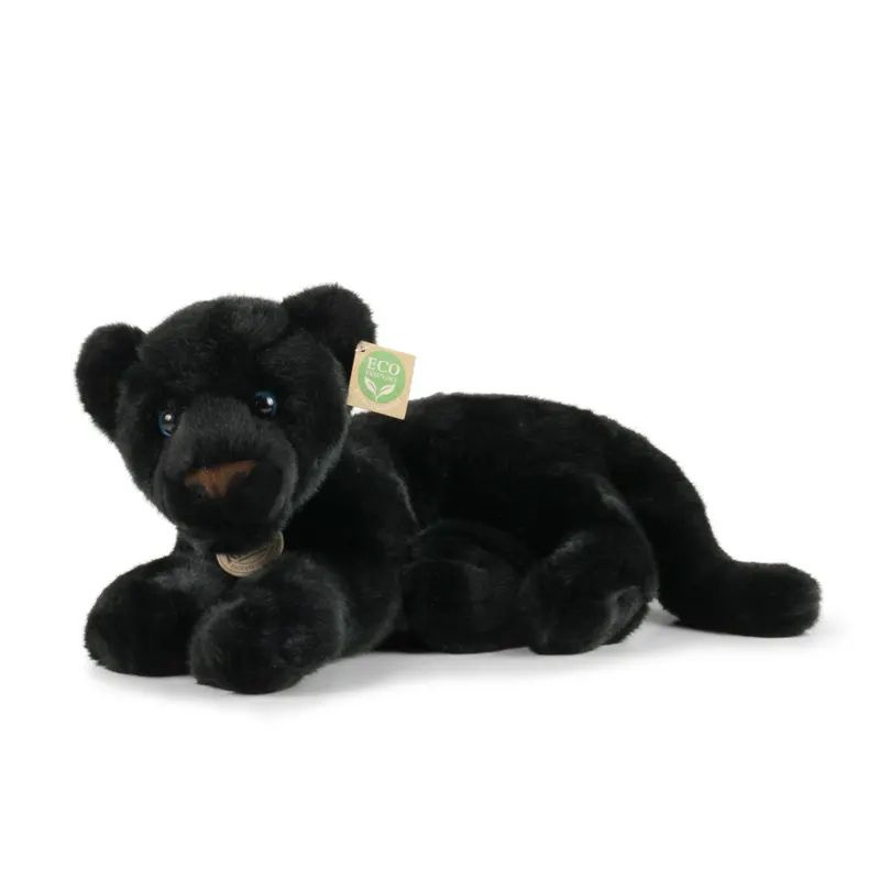 Rappa plush panther lying down 40 cm ra-211735, , medium-null