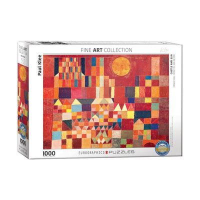 Ravensburger puzzle “castle and sun” του paul klee, 300 κομμάτια, , medium