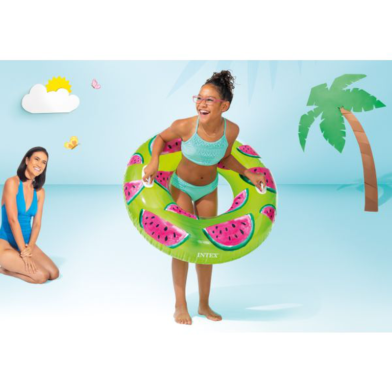 Tube 42'' tropical fruit handle-null