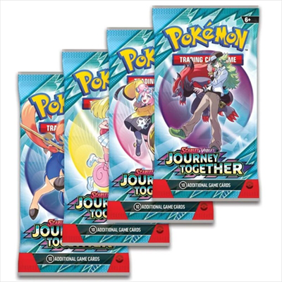 Pkm pokemon - sv9 journey together - booster pack - 10 cards, , medium