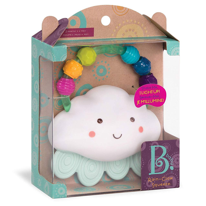 B.toys light-up cloud rattle, , medium image number null