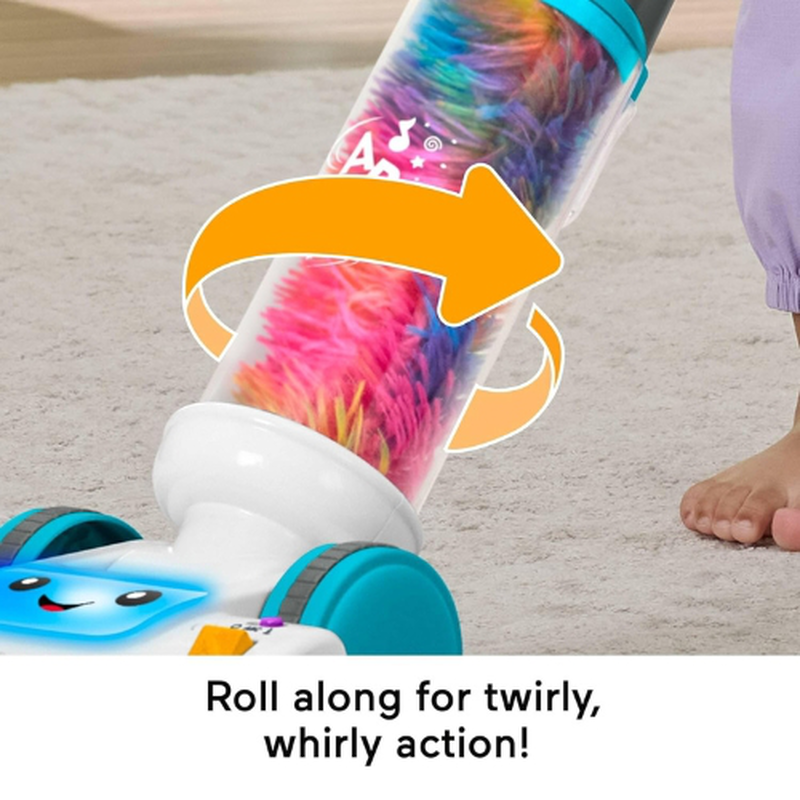 Fisher-price toddler toy laugh & learn 2-in-1 vacuum (jmm35) 2y+, , medium-null