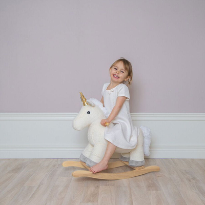 Plush rocker unicorn