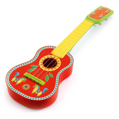 Wooden colored quitar 53cm, , medium
