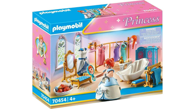 Playmobil πριγκιπικό λουτρό με βεστιάριο 70454 για 4+ ετών, , medium