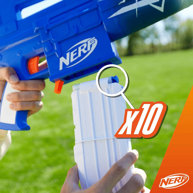 Product image: Nerf fortnite blue shock dart blaster f4108, , medium-null