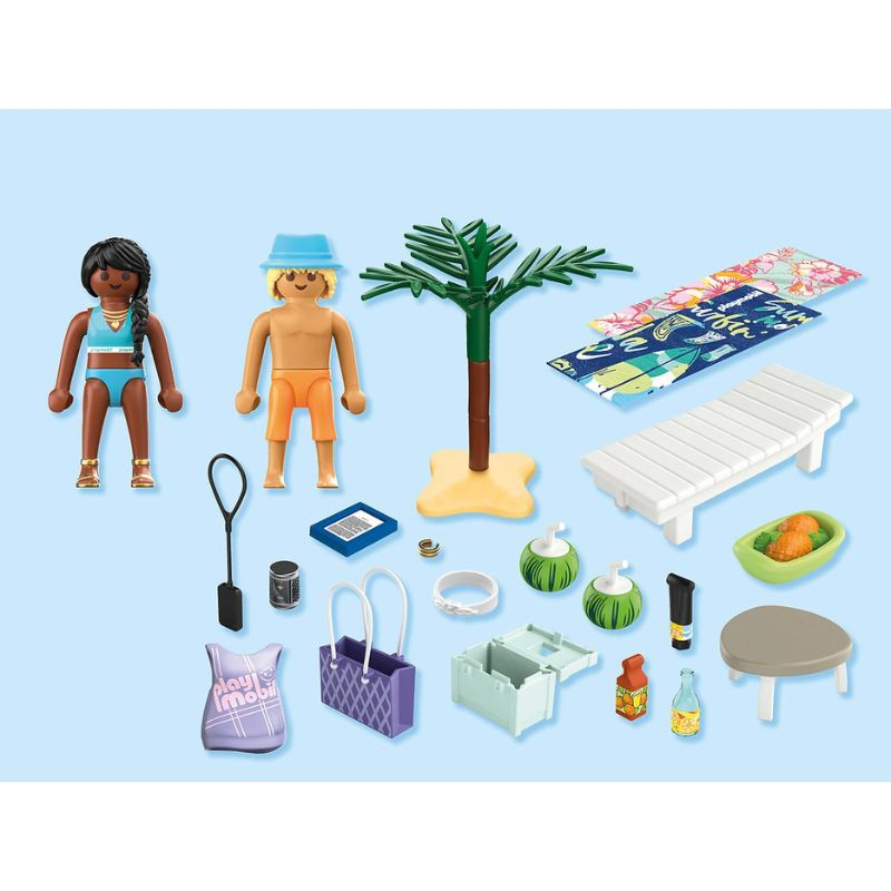 Playmobil 71908 my life - couples trip at the beach, , medium-null