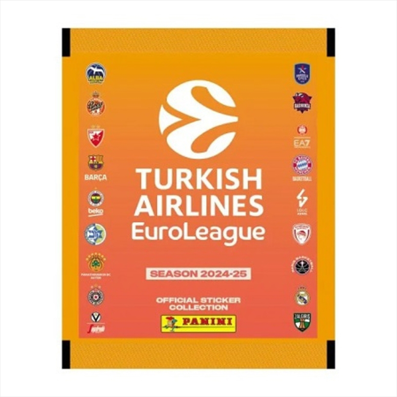 Panini euroleague 2025 - booster pack - 5 stickers, , medium-null