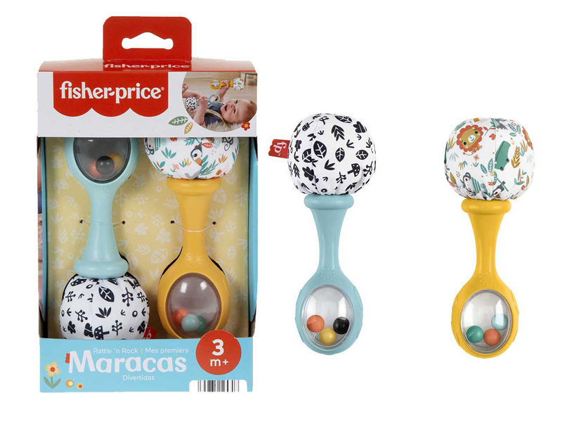 Fisher price rattle n rock maracas 3m+, , medium-null