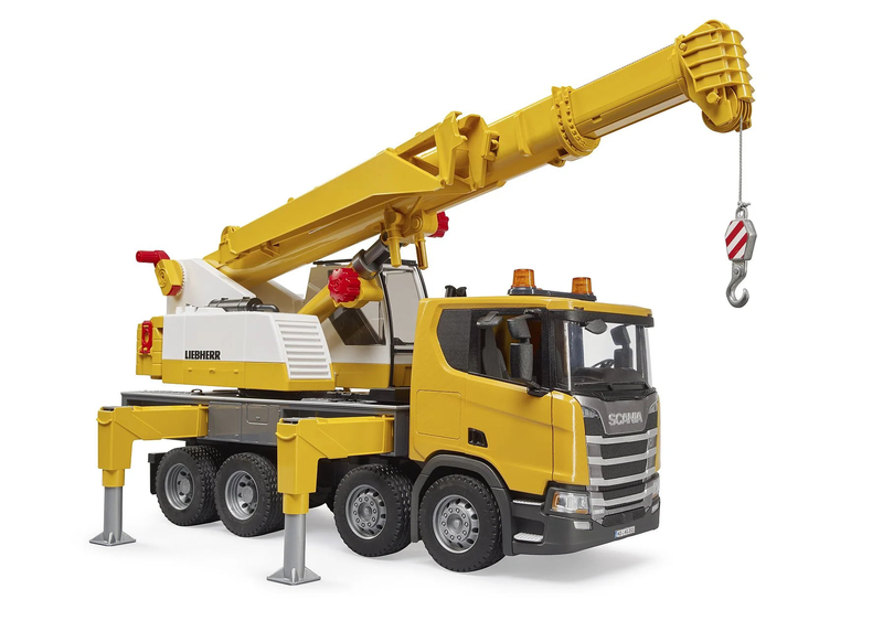 Bruder scania super 560r liebherr crane truck with light and sound module, , medium image number null