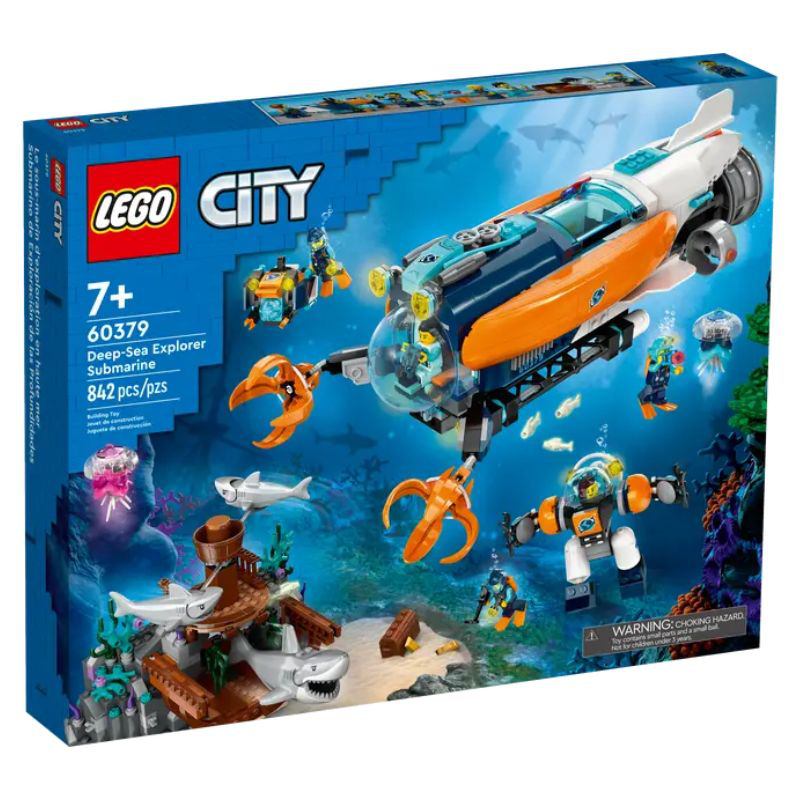 Lego 60379 city - deep-sea explorer submarine, , medium-null