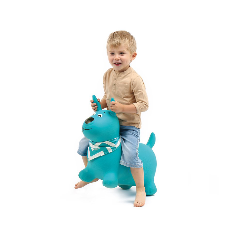 My bouncing blue dog, , medium-null