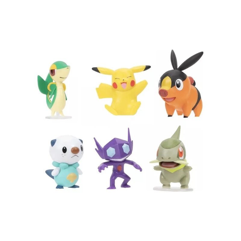 Jazwares pokemon figures 6 pcs, , medium-null
