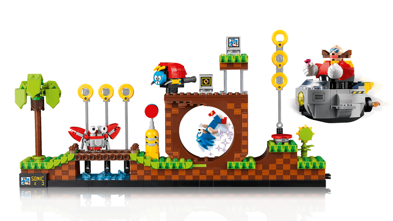 Product image: Lego sonic the hedgehog 21331 green hill zone-null
