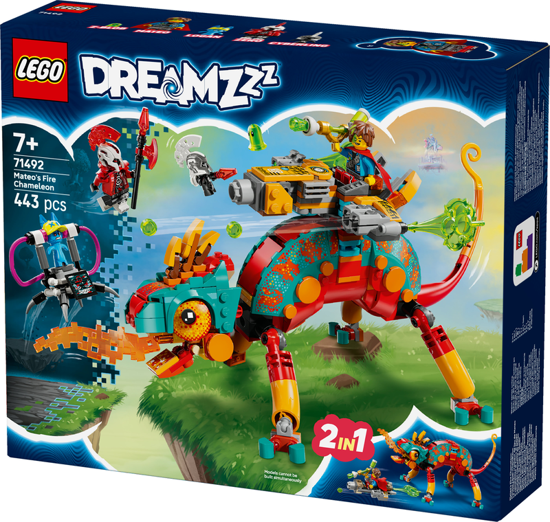 Lego dreamzzz mateo's fire chameleon 71492 &gamma;&iota;&alpha; &eta;&lambda;&iota;&kappa;ί&epsilon;&sigmaf; 7+ 443&tau;&mu;&chi;, , medium-null