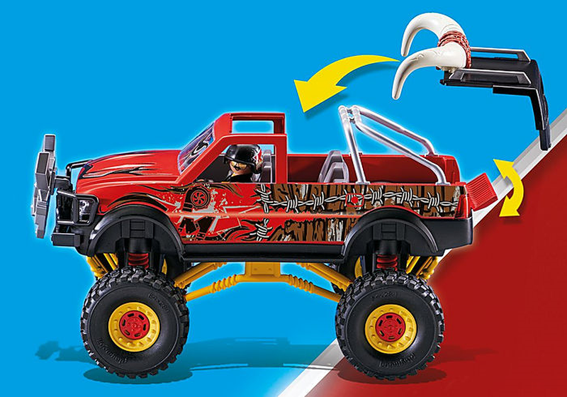 Playmobil stunt show bull monster truck, , medium-null