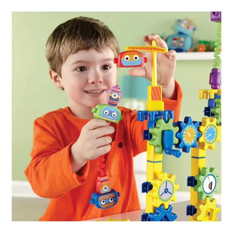 Learning resources gears! Gears! Gears!® robot factory building set, , medium image number null