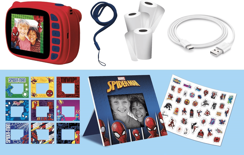 Marvel spiderman print camera-null