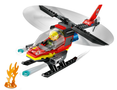 Lego city 60411 fire rescue helicopter, , medium