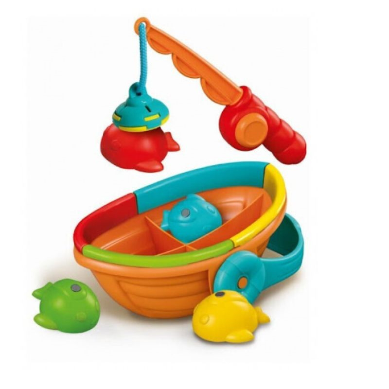 Baby clementoni baby toy fishing set made of recycled materials, , medium-null
