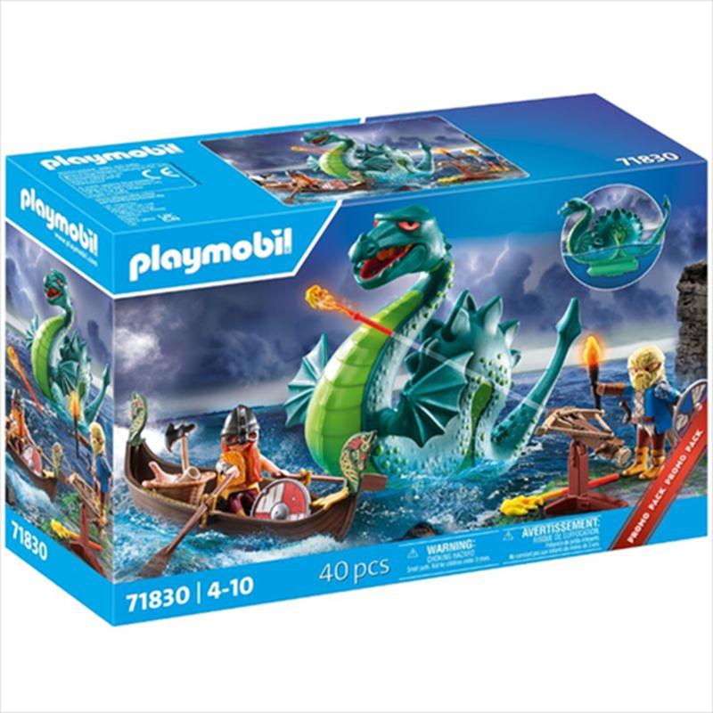 Product image: Playmobil 71830 promo pack- vikings with sea monster, , medium-null