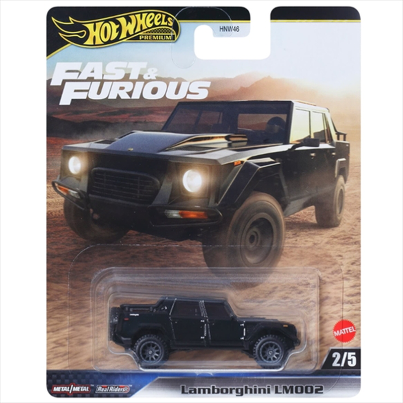Mattel hot wheels premium: fast furious - lamborghini lm002, , medium-null