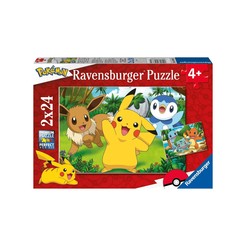 Product image: Pokemon puzzles 2x24pcs, , medium-null
