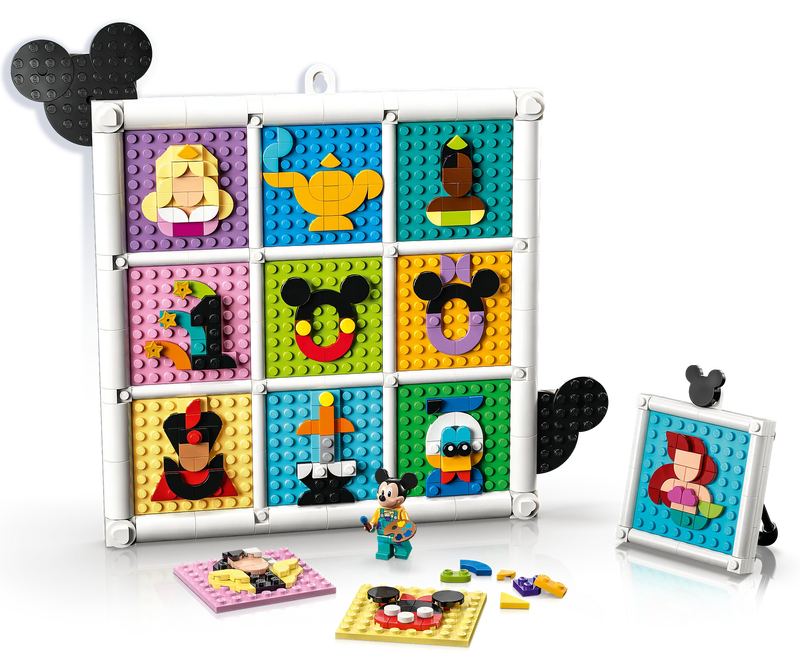 Lego 43221 disney 100 years of lego disney animation icons, , medium-null