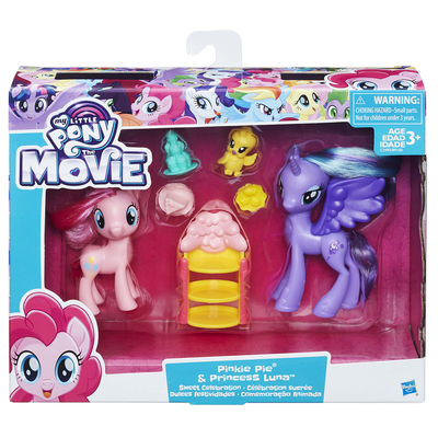 Hasbro my little pony the movie pinkie pie and princess luna, , medium