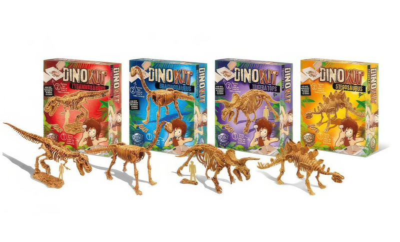 Buki france dino kit brachiosaurus dinosaur fossil digging set, , medium-null