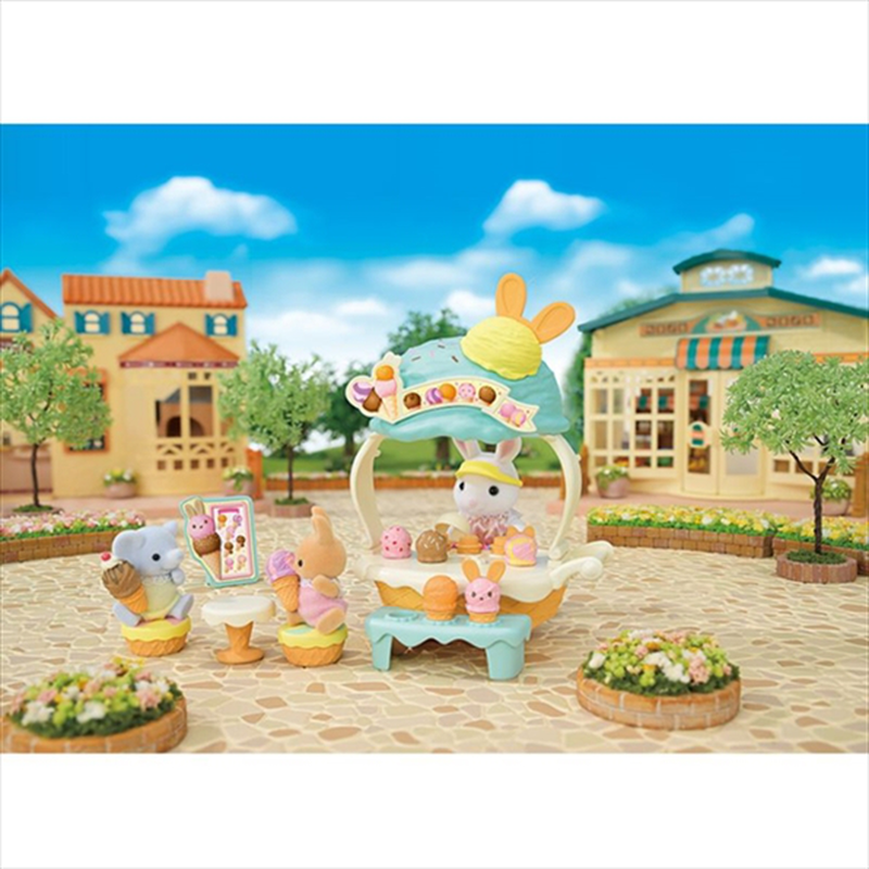Sylvanian families -  ice cream cart 5833, , medium-null