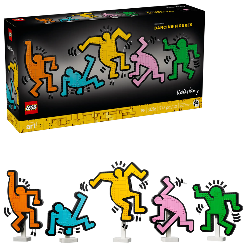 Product image: Lego art 31216 keith haring – dancing figures, , medium-null