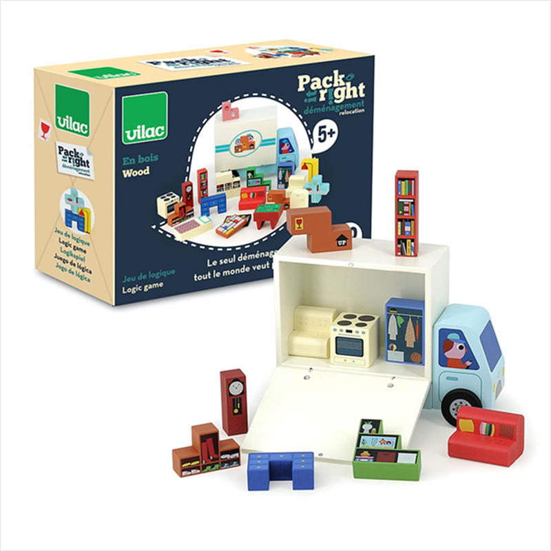 Pack it right truck - logic game, , medium-null